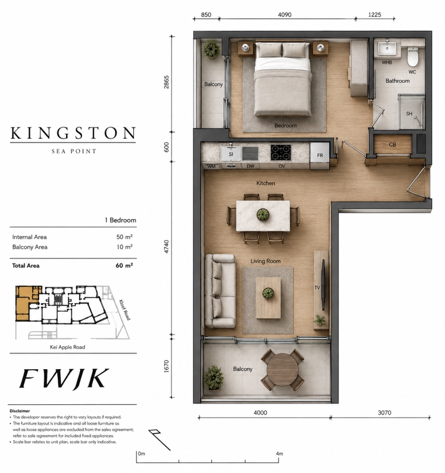 1 Bedroom Property for Sale in Sea Point Western Cape